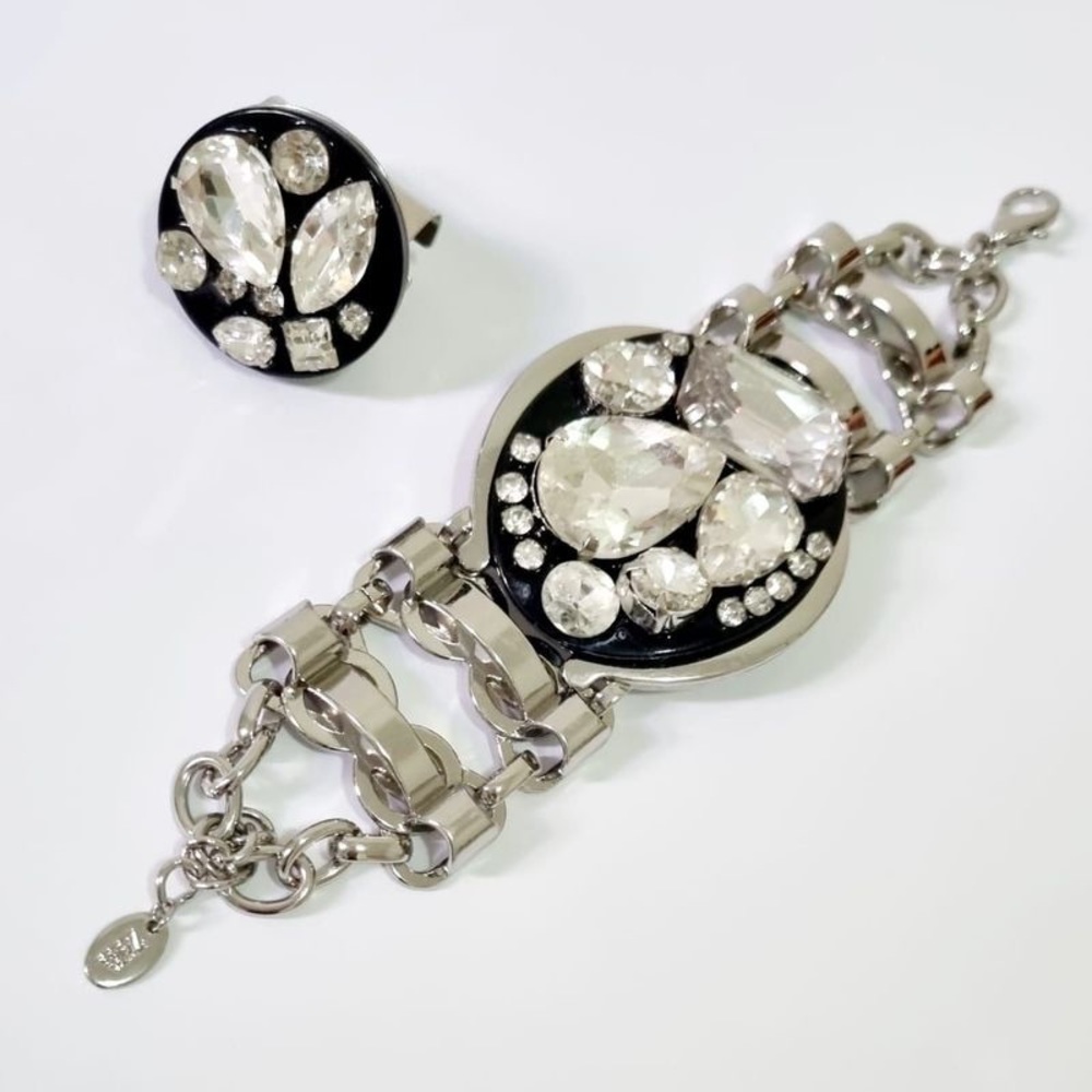 ZARA 2 PIECE JEWEL BRACELET & RING